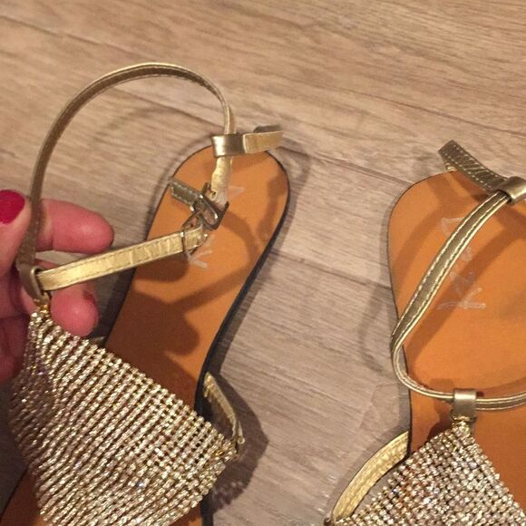 🎉final deal🎉Dizzy sparkly flats ✨ - Picture 4 of 6